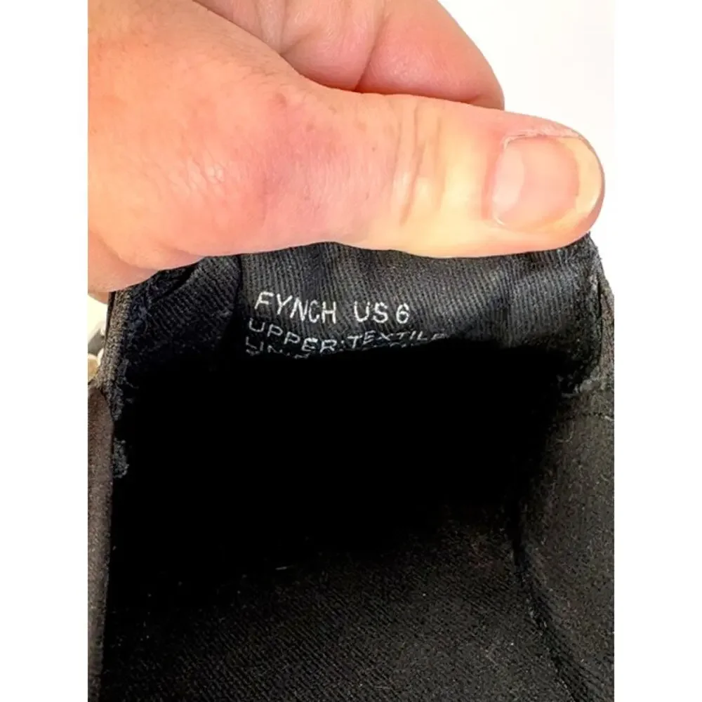 Bebe Sport Fynch Pearl Rhinestone Platform Slip On Sneakers Black Sz 6 Glam Girl